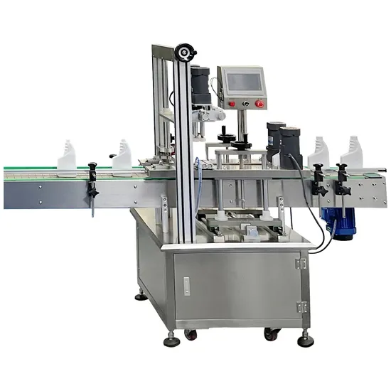Automatic 4 Rolls Plastic Screw Cap Capping Machine Pet Water Bottle Cap Sealing Machinery Jar Packing Sealer Equipment Trigger Spray Sealing Crimping Machines 