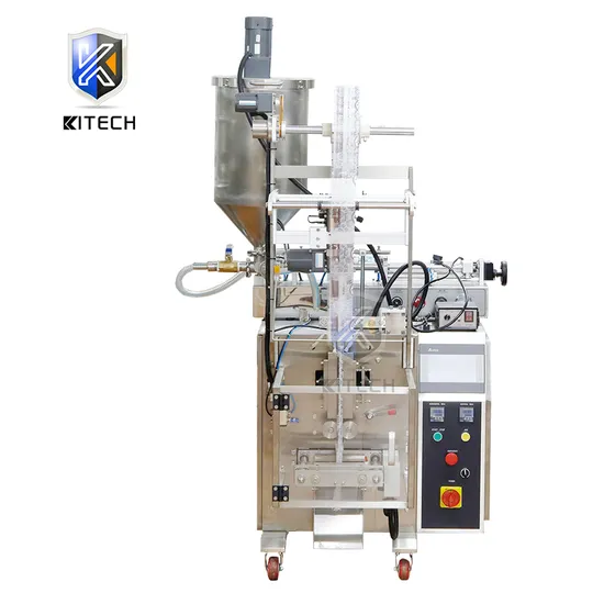 Factory Automatic Shampoo Liquid Energy Gel Chili Paste Oil Vinegar Ketchup Sauce Mayonnaise Fruit Jam Syrup Honey Sachet Packaging Packing Filling Machine 