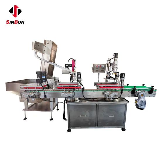 Automatic Bottle Screw Press Capping Machine 