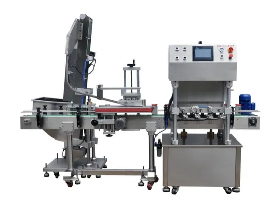 High Speed Glass Jar Vacuum Filling Screw Capping Machine Sealer Cans Bottle Canned Capper Sealing Machine 