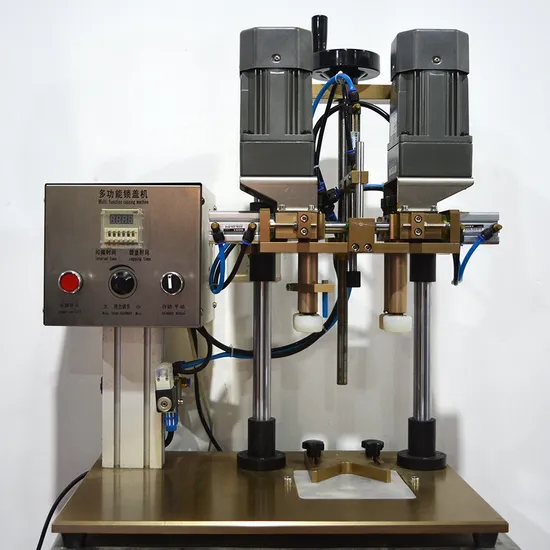 Automatic Glass Jar Pet Bottle Cap Capper Cork Press Machine Jar Whisky Plastic Bottle Capping 