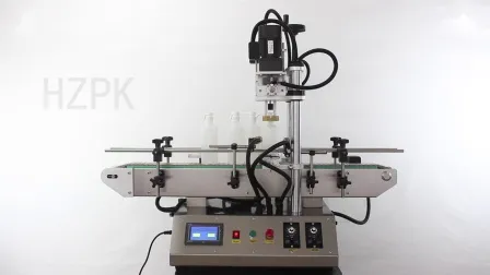 Hzpk Glass Bottle Coffee Cap Press Capping Machine 