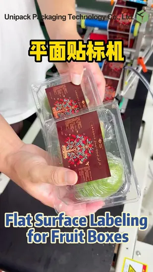 Automatic Flat Surface Labeling Machine 