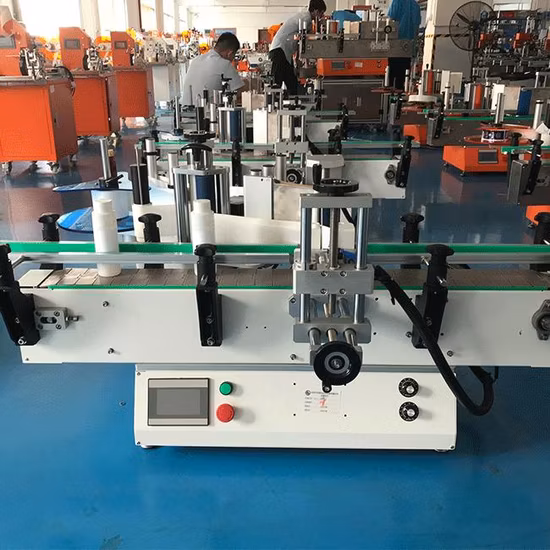 Gainjoys Flat Bottle Labeling Machine Cans Labeling Machine Semi