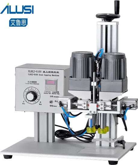 Multi Function Desktop Plastic Bottle Cap Closing Screw Capping Machine Cover Sealing Equipment 