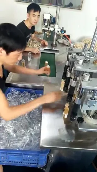 Manual Crimping Machine Perfume Crimper Capper Metal Collar Cap Press Capping Machine Spray Crimper 