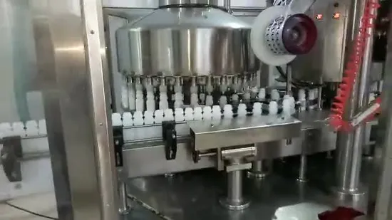HDPE Bottle Milk Filling Machine 