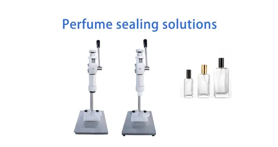 Hand Press Perfume Packaging Production Equipment Manual Perfume Capping Machine 