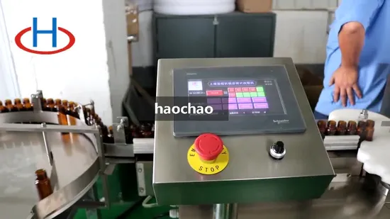 Automatic Oral Liquid Glass Pet Small Bottle Liquid Equipment Filler Syrup Filling Machine Price Cap Press Screw Capping and Labeling Production Line Machine 