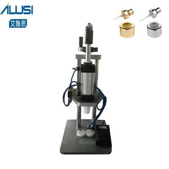 Perfume Crimping Collaring Machine Capper Metal Cap Press Machine Capping Machine 