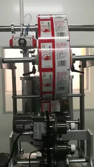 Sauce/Juice/ Soap Water/Tomato Paste/Cream/Ketchup/Fruit Jam/Beverage/Peanut Butter/ Shampoo/Oil/Honey/Liquid Sachet Filling Package Packaging Packing Machine 